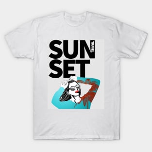 Sunset Travel T-Shirt